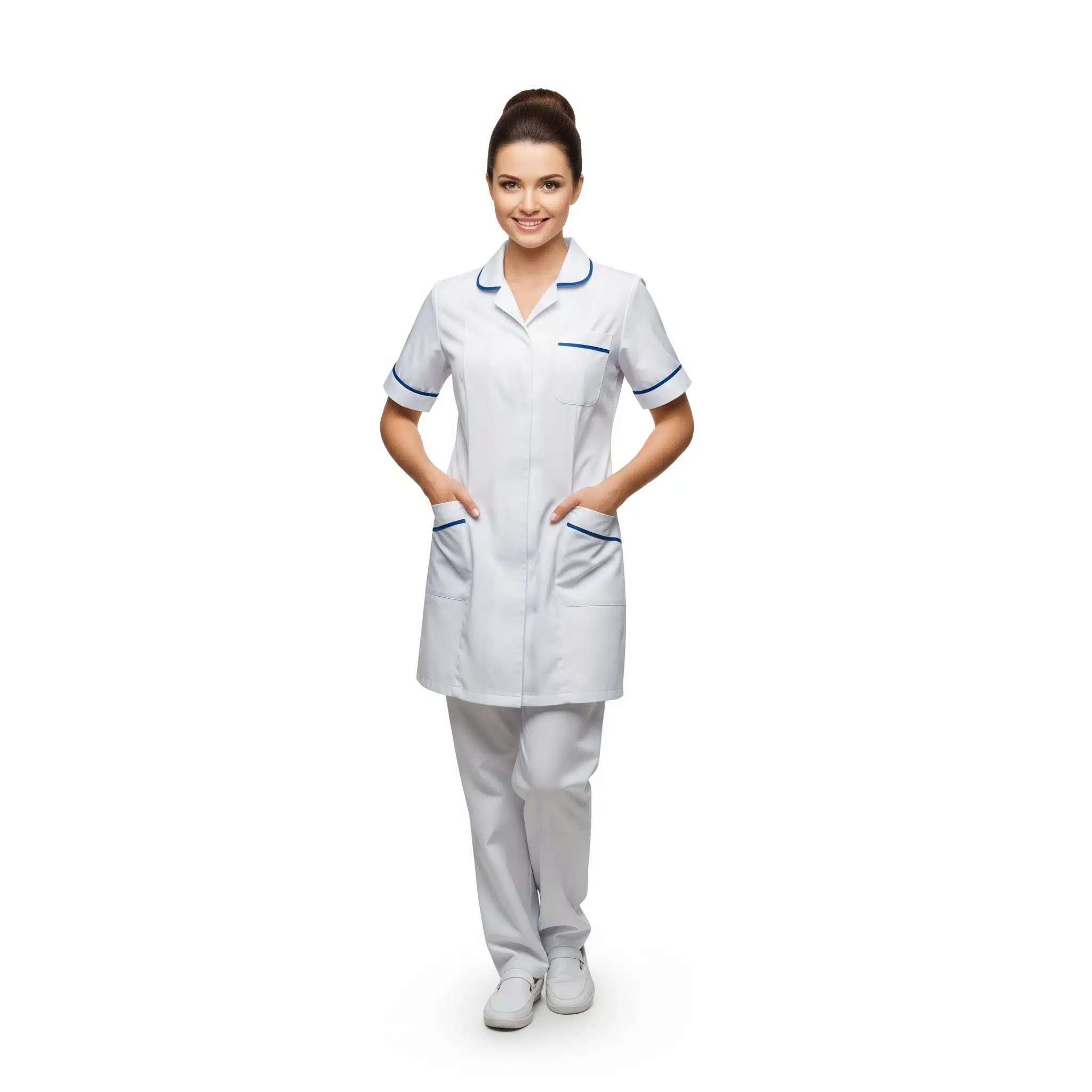 Interfaz del banco de preguntas (Qbank) de rnnclex.com, mostrando una pregunta de práctica del NCLEX-RN con opciones de respuesta en una pantalla de laptop.