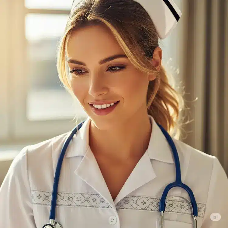 Guía maestra para la preparación del examen NCLEX-RN, mostrando un escritorio organizado con un plan de estudio, un banco de preguntas en una laptop y herramientas de rnnclex.com.
